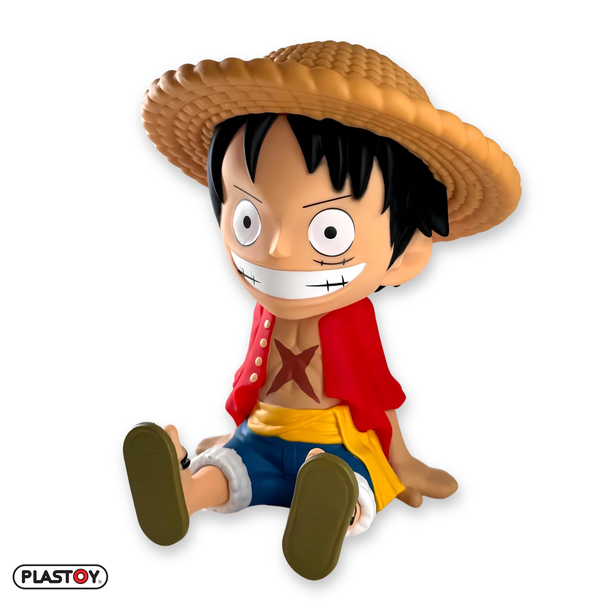Plastoy One Piece Tirelire Luffy - Plastique - 16 cm