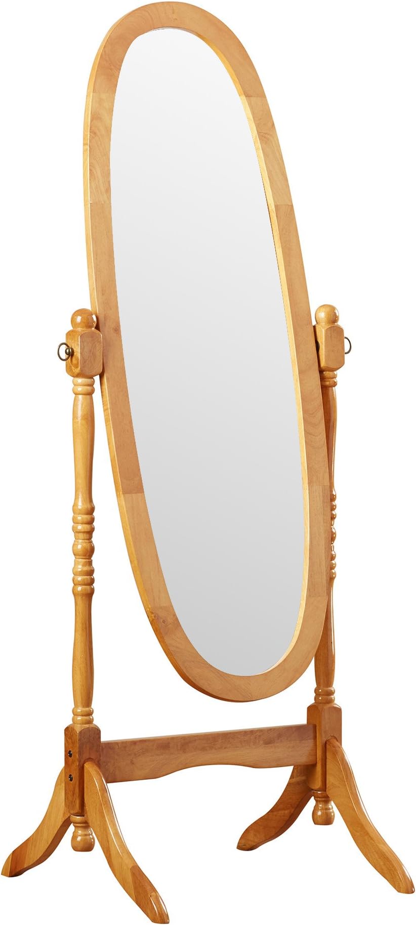 Antique Pine Full Length Cheval Mirror From Centurion Pine