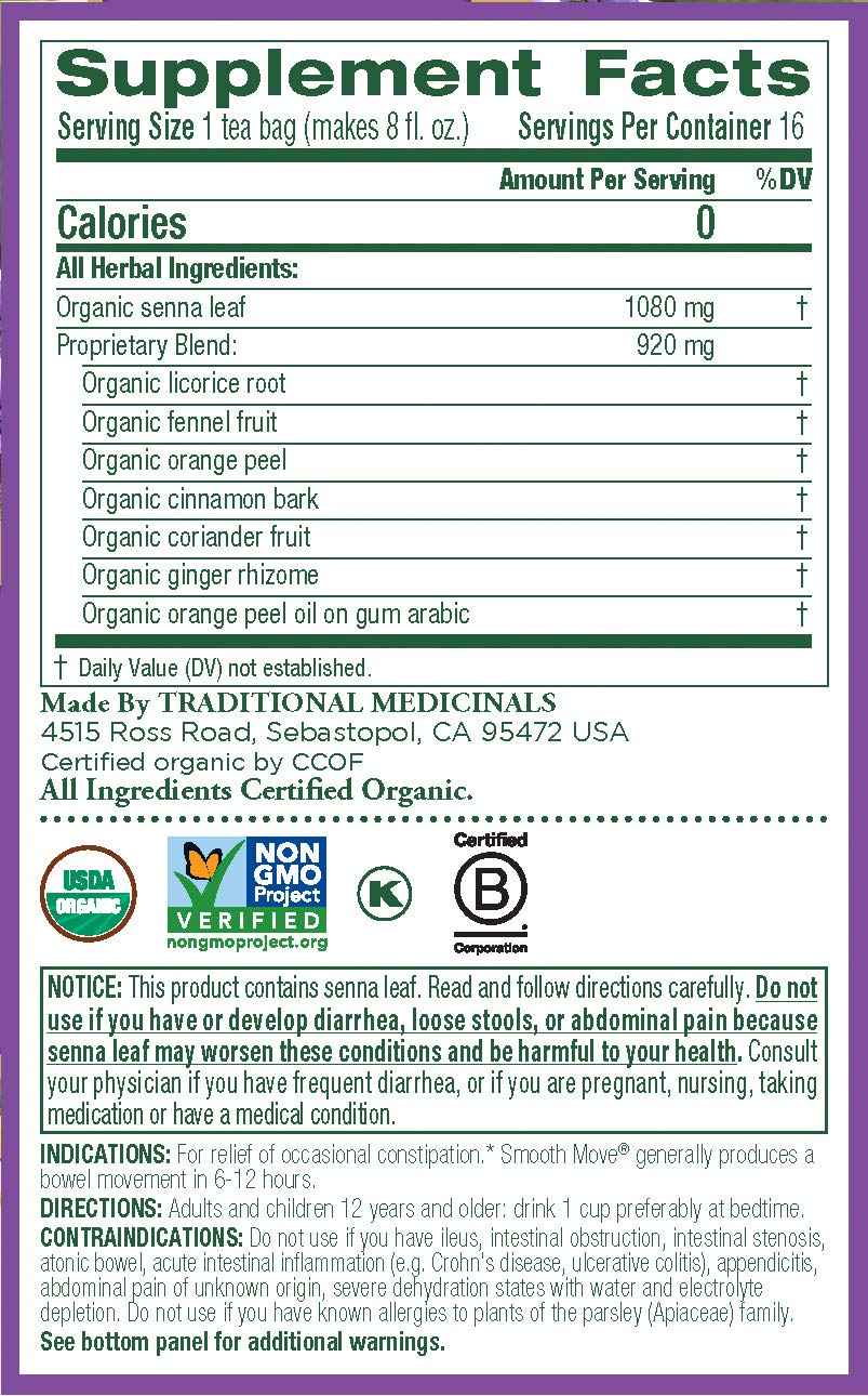 Get Discount Offer Traditional Medicinals Organic Smooth Move Tea, 96 Tea Bags (Pack of 6) Best Deal Cheap 🛒 Traditional Medicinals Organic Smooth Move Tea, 96 Tea Bags (Pack of 6)