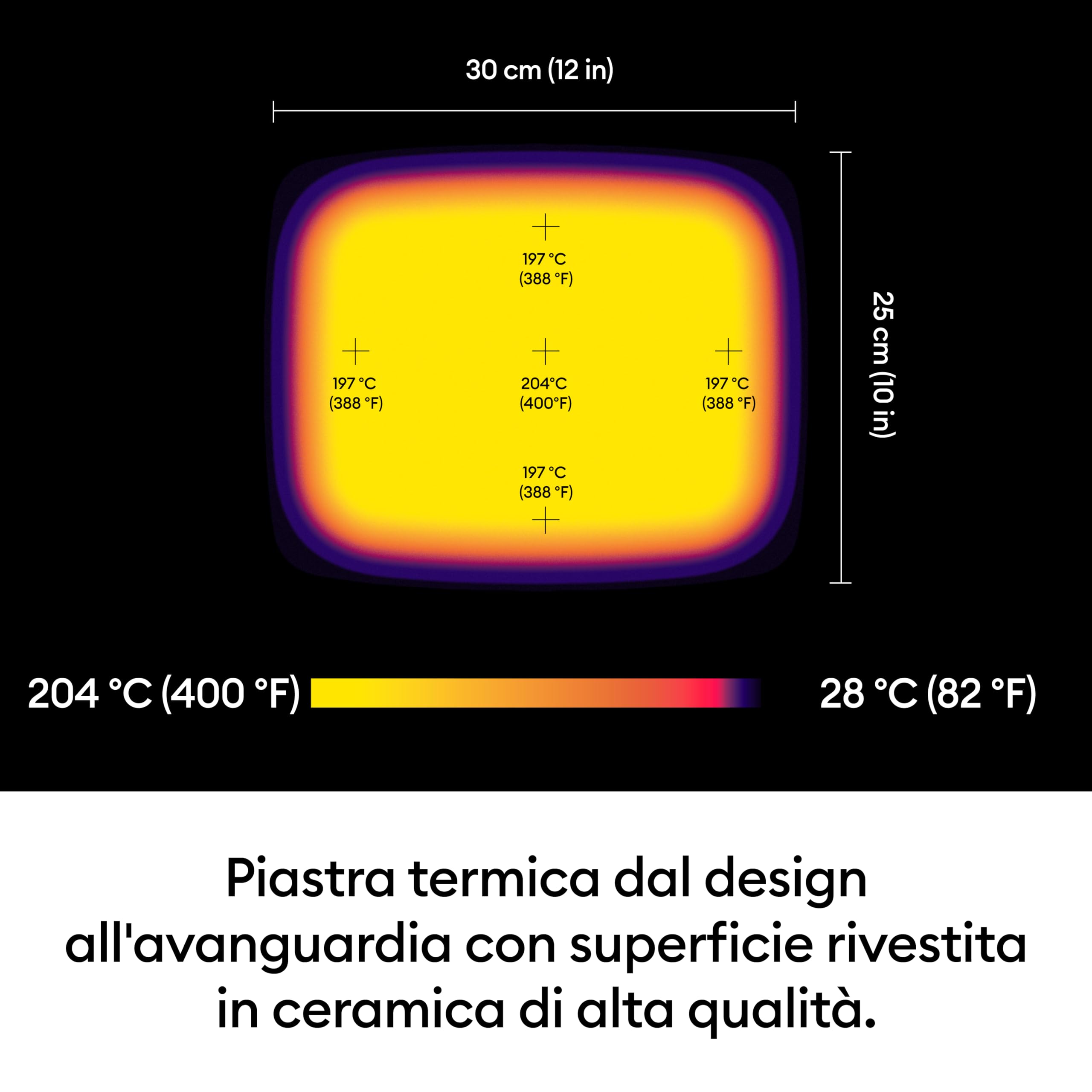 Cricut EasyPress 3 Piastra termica da 30x25 cm,Termopressa per felpe,coperte,festoni e altro, utilizzare con termovinile (HTV), Infusible Ink, prodotti per sublimazione, temp. max. 205 °C, blu zen
