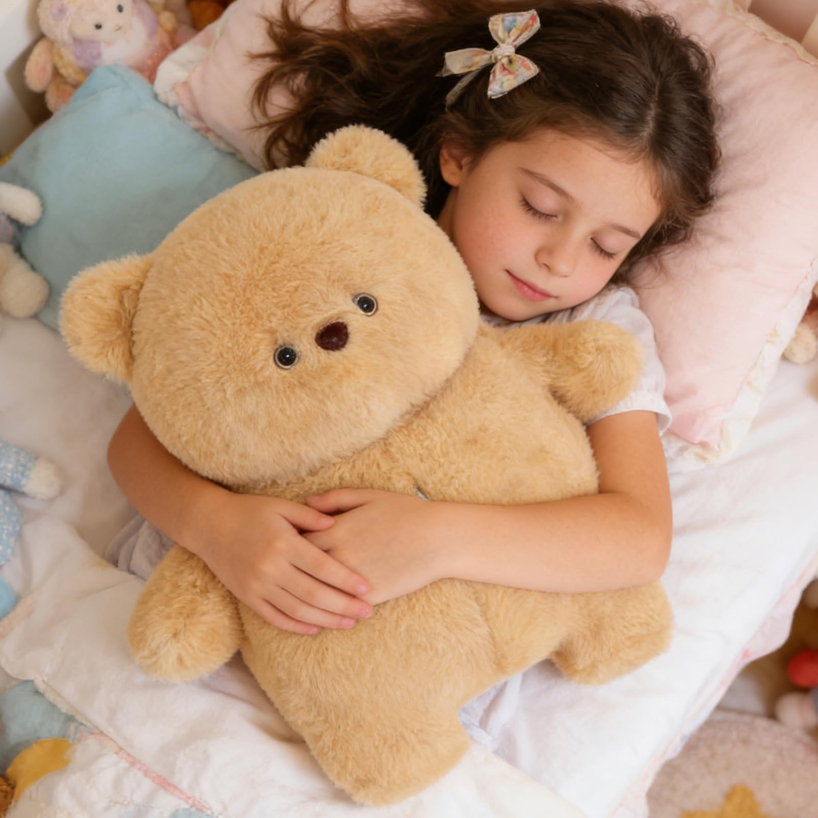 Genérico Teddybären, mit Sprachaufnahme, , gefüllt, für Geburtstag, Weihnachten, Halloween, Erntedankfest, Autoreisen, Schlafzimmer und Mädchen