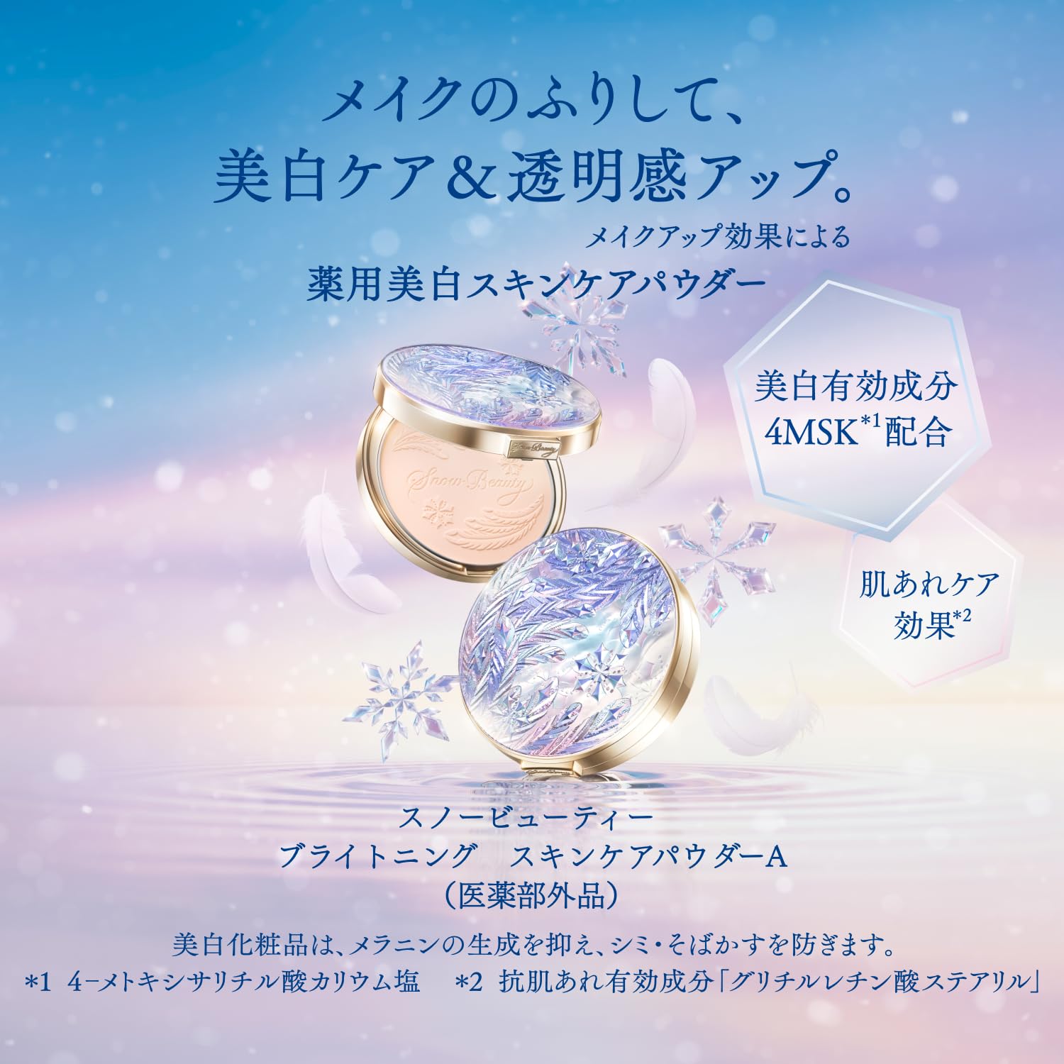 Amazon.co.jp: Snow Beauty Brightening Skin Care Powder A Main Unit