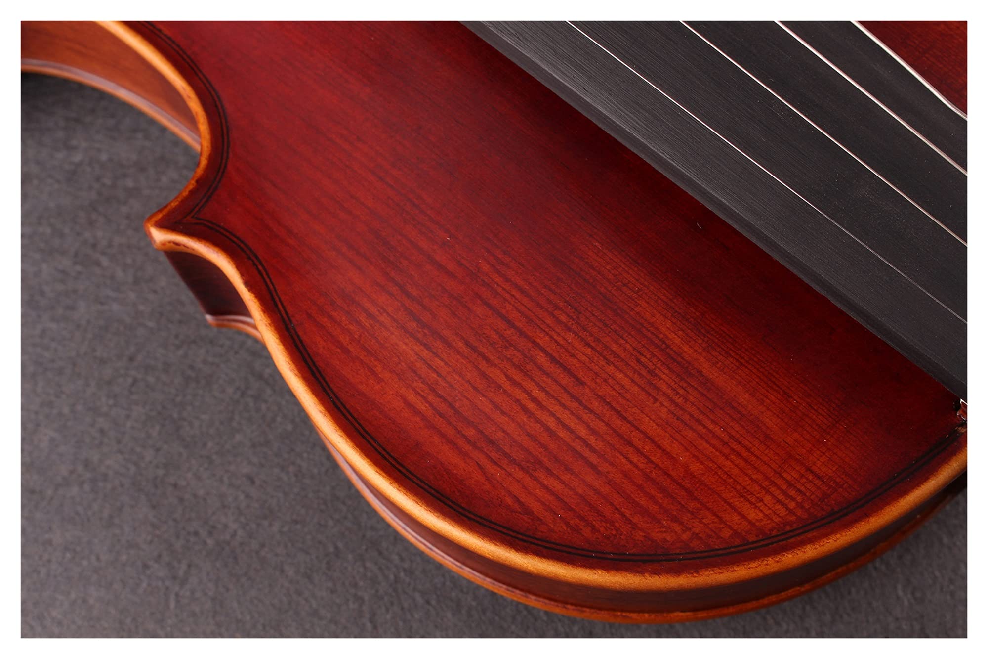 3/4, 1/4, 1/2, 1/8, 4/4 Antiguo Flame Flame Flame Matte Matte Hecho A Mano Violín violín para niños (Color : 3/4)