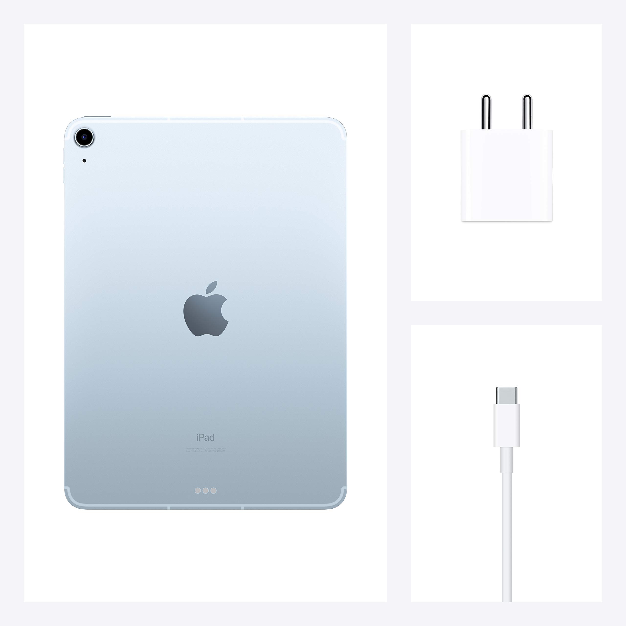 Apple iPad Air 4 (2020) - 64GB - Sky Blue - Cellular + WiFi - 10.9