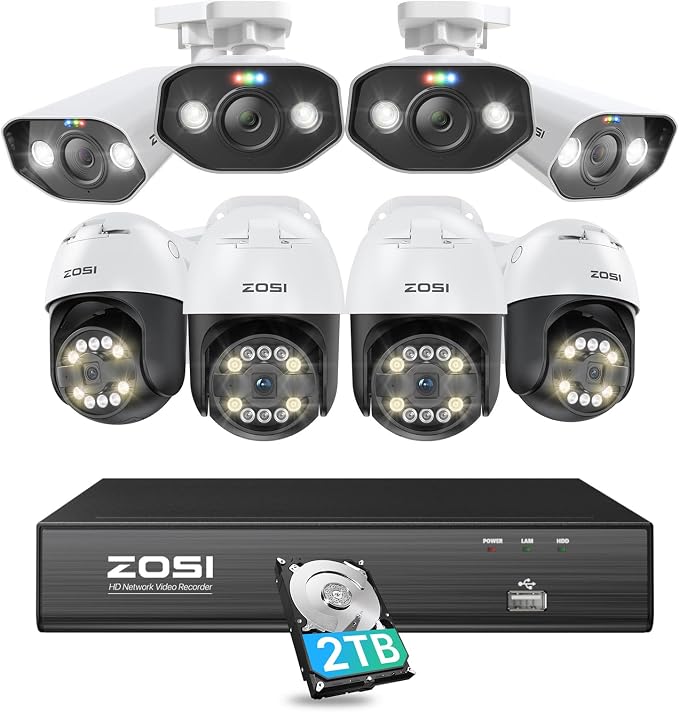 Securexpert 5MP Mini POE Camera Bullet Network IP Camera Ai Human Detect Audio H.265 Onvif