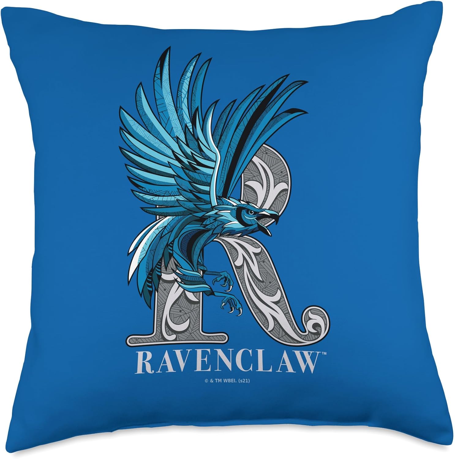 Harry Potter Mosaic Ravenclaw with Eagle Throw Pillow