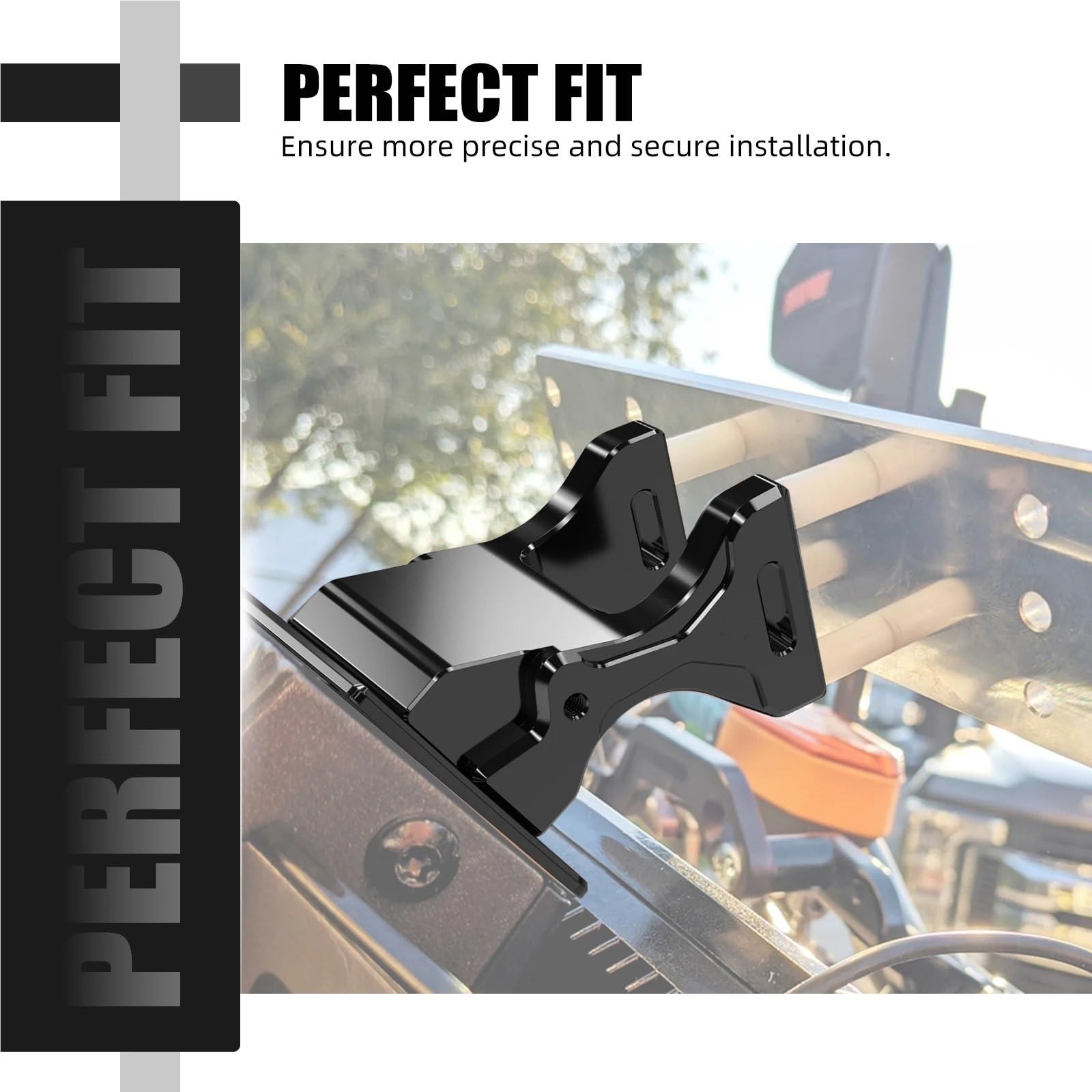 Motorrad Navigationshalterung Motorrad GPS Navigator Clamp AMPS Halterung Fit Für KTM 390 790 890 Fit Für Husqvarna Norden 901 GPS Halter(Orange)