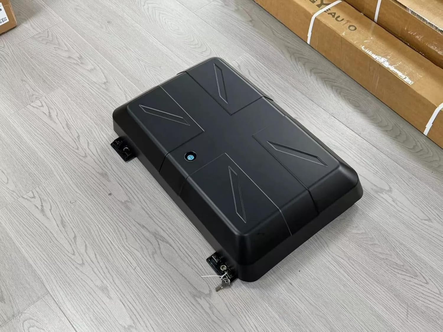 Matte Black Exterior Side Mounted Gear Box Carrier Fits for Defender 90 110 2020 2021 2022 2023 2024