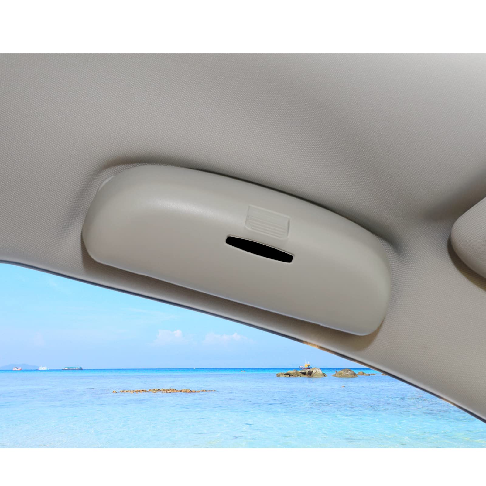 GAFAT Hyundai Ioniq 5 Brillenhalter - Sonnenbrillen Aufbewahrung Für Beifahrerseite 2021-2023