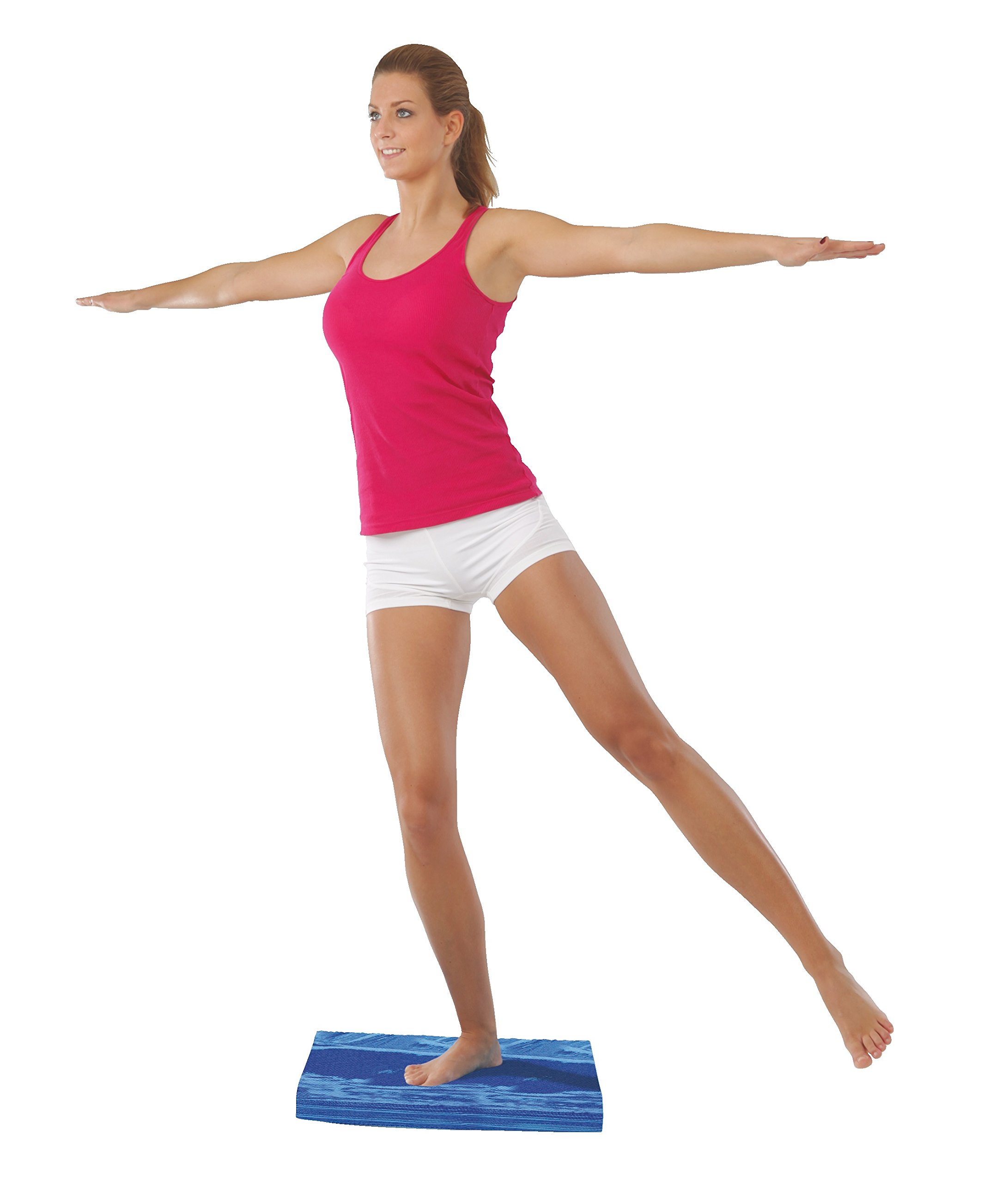 Sport-Thieme Balance-Pad Premium | Rutschfestes u. Formstabiles Balance-Kissen, Pilates-Pad mit Perfekter Dämpfung | In DREI Farben | 50x40x6 cm | Spezialschaumstoff | 90 g | Markenqualität