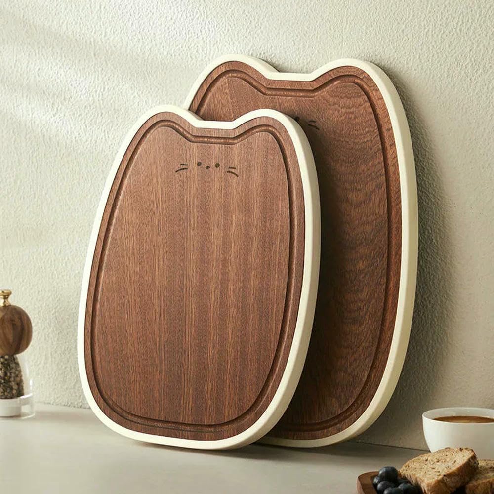 JJDFW - Tabla de cortar de cocina, tablas de carne de frutas y verduras, tabla de cortar con revestimiento antibacteriano para el hogar