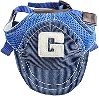 Vista 6 de Gorra de béisbol para mascotas, gorra deportiva para exteriores, protección solar, gorra de verano para perros pequeños, medianos y grandes