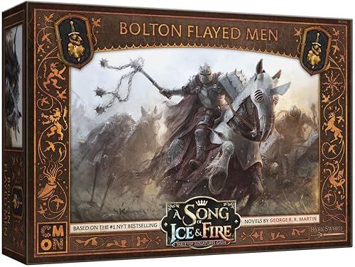 CMON Caja de unidades de mesa A Song of Ice and Fire Bolton Flayed Men - Guerreros temibles para tu ejército, juego de estrategia para adultos,