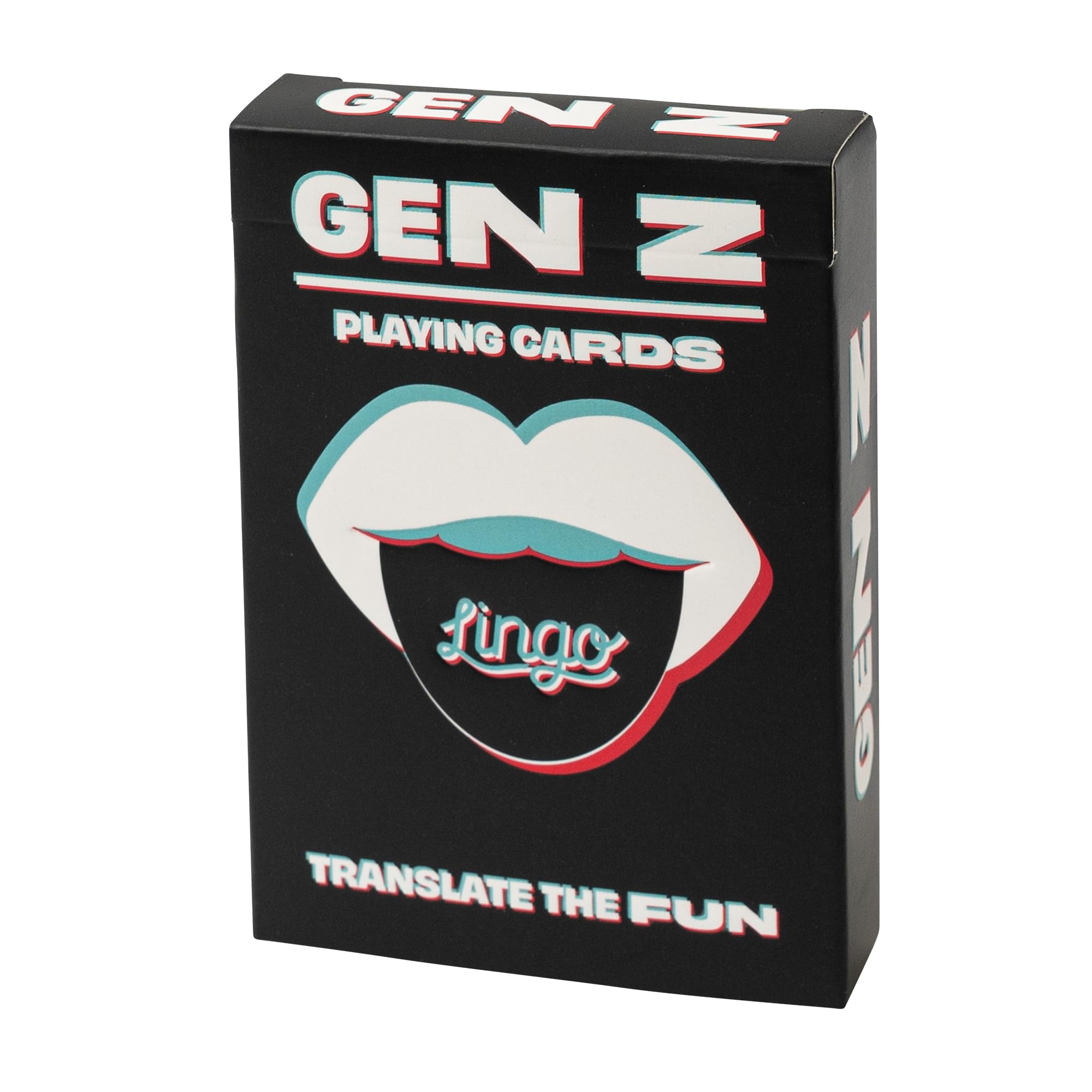 Gen Z Lingo Playing Cards | Travel Flashcards | Learn Gen Z Slang Vocabulary in A Fun & Easy Way | 52 Essential Translations