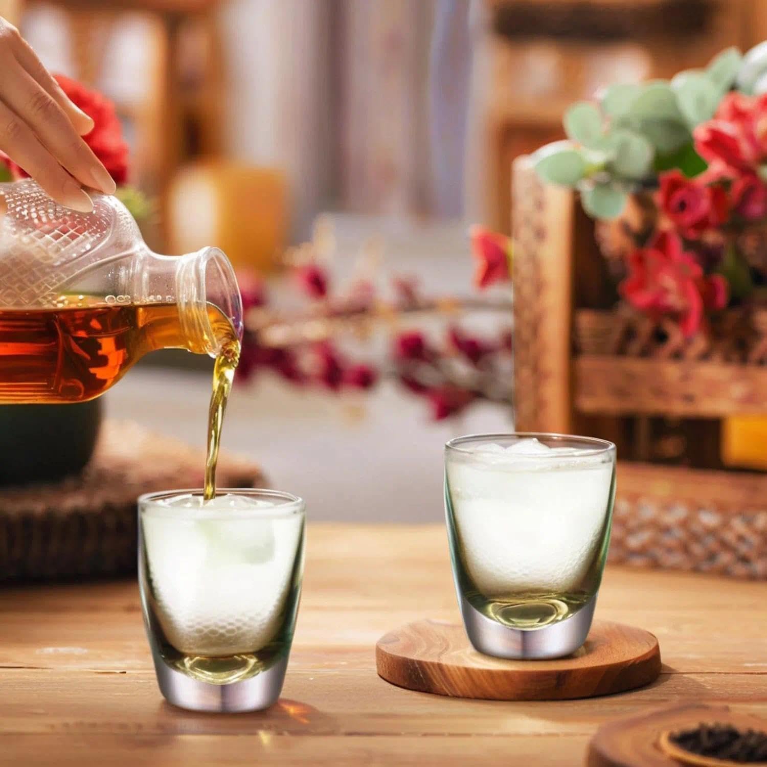 Bicchierini da liquore, 35 ml, set di bicchieri da shot, resistenti in vetro, per tequila, vodka, ouzo, liquore (35 ml-36 confezione)