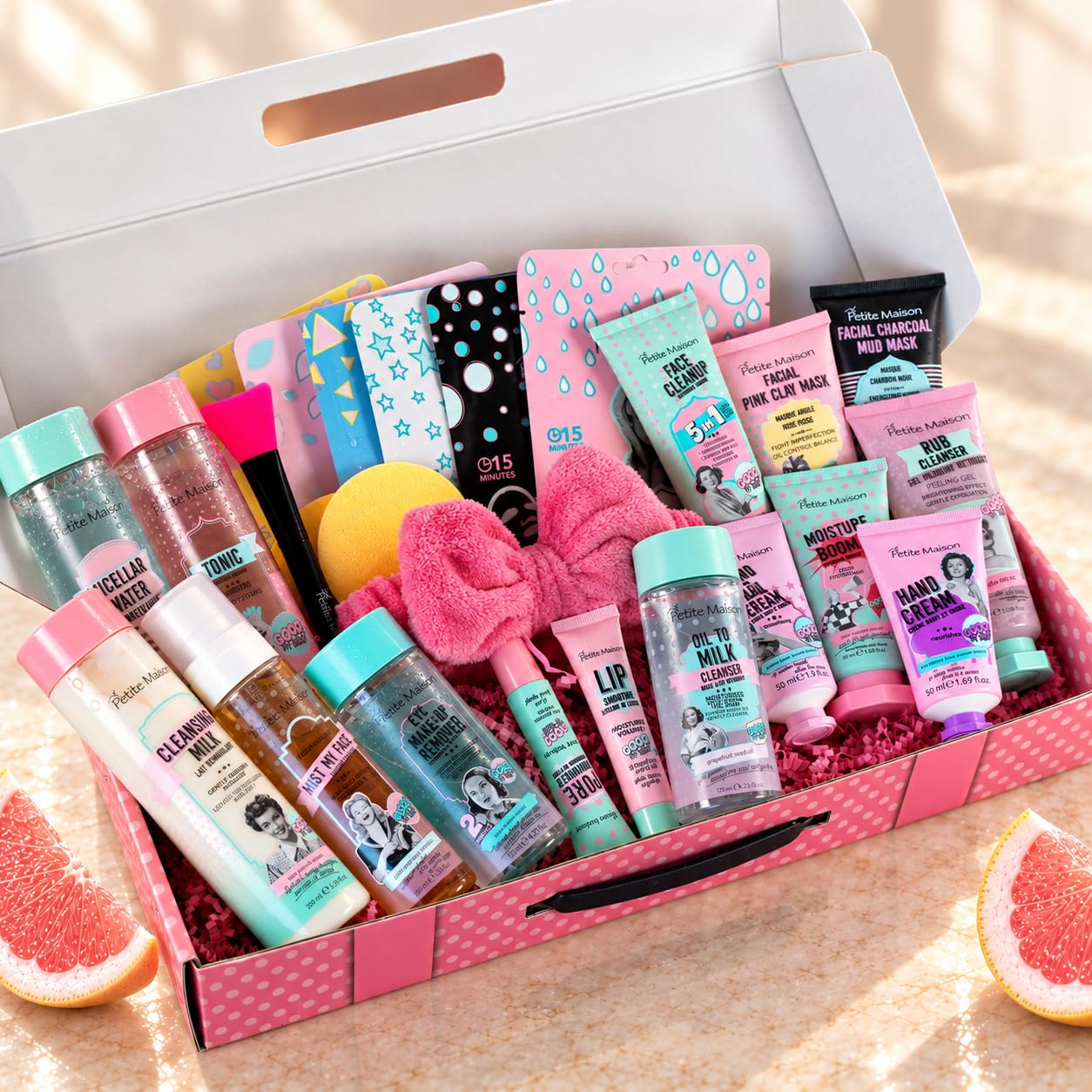 Amazon.com : Luxury Spa Set - Skin Care Kit - Skin Care Gift Set