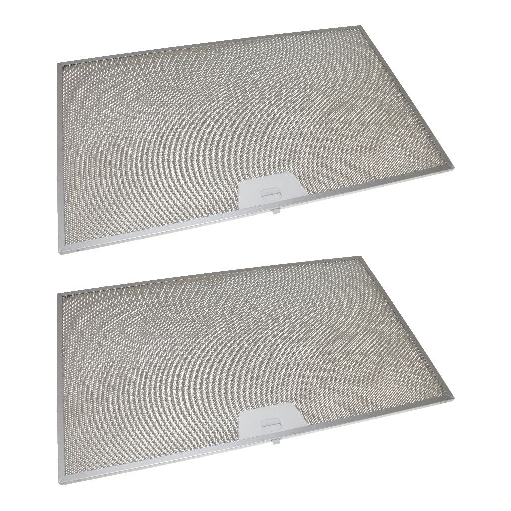 Ufixt® Fettfilter für Dunstabzugshaube, Metallgitter, 506 mm x 300 mm, 2 Stück