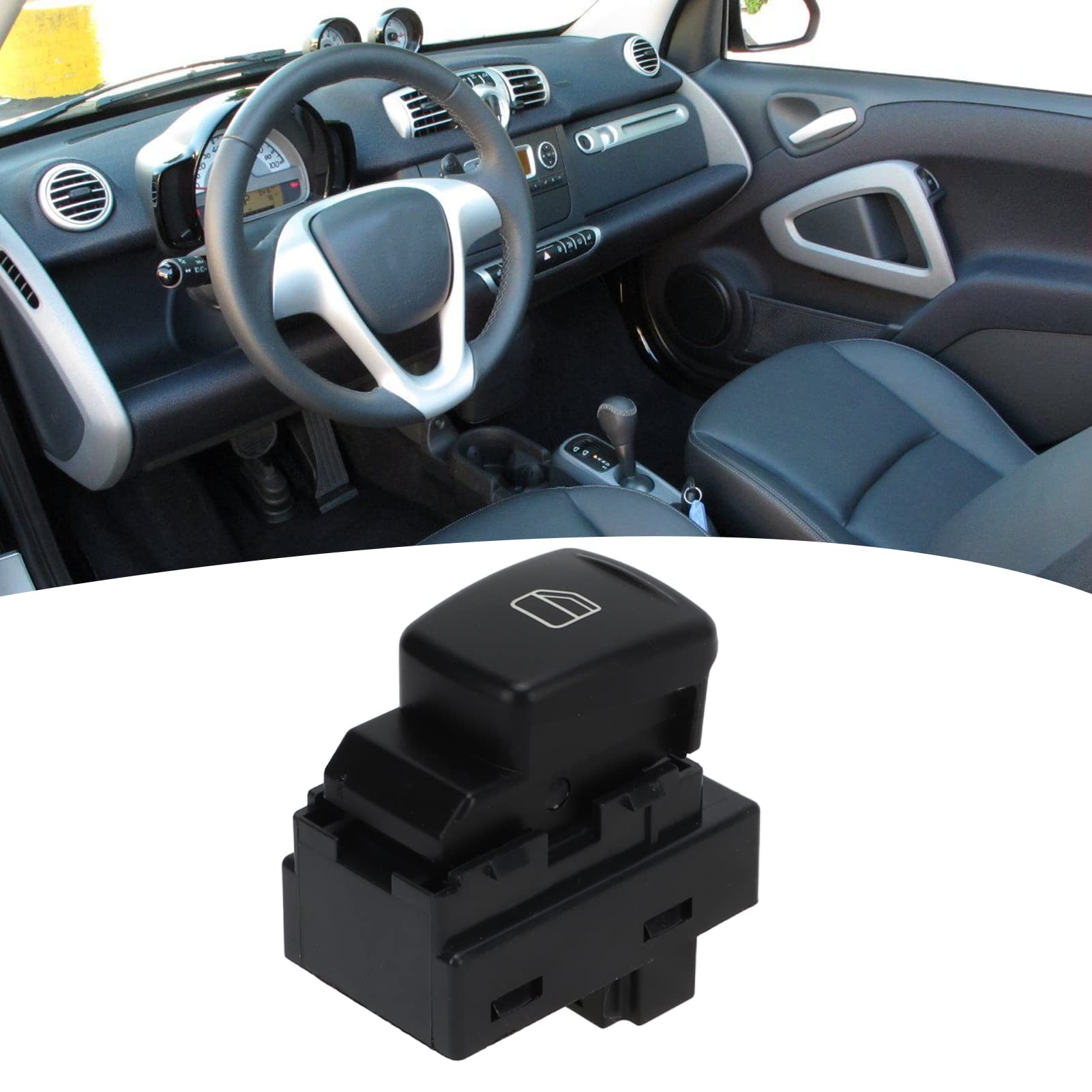 Interruttore Alzacristalli Per Smart Fortwo/Cabrio 451 2007-2019 - Pulsante Principale, Codice A4519051800