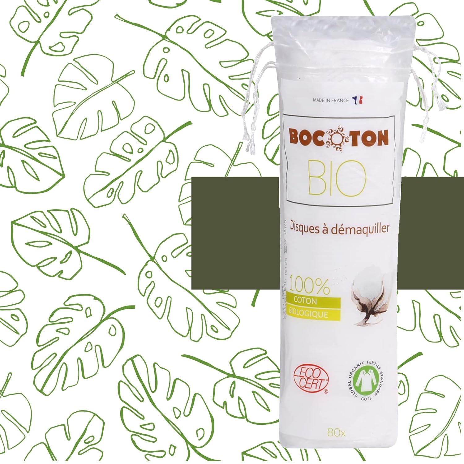 B BOCOTON Bio Organic Soft Mini Round Makeup Remover Cotton Pads_Use n Throw Face Makeup Cleansing Wipes Powder_Creams Nail Polish Removing 80Pcs-image-19