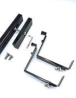 Vista 1 de Hold It Mate Kit de soporte universal ajustable de 20 pulgadas para jardinera, incluye 2 soportes inferiores resistentes ajustables de 5.5 a 8.5