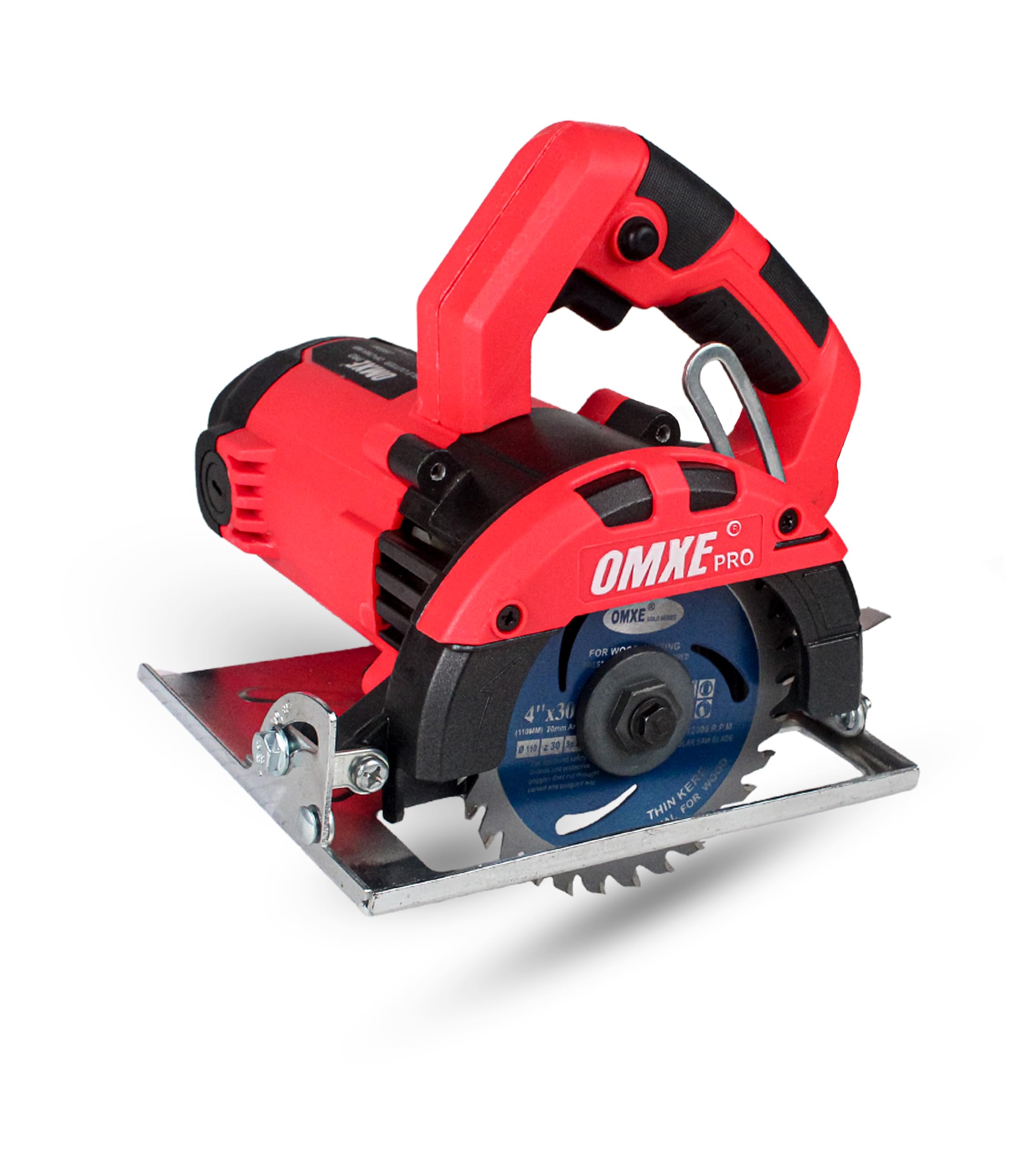 OMXE 2000W Plywood Cutter Machine | Tiles Cutting Machine Corded Electric 5-inch (125MM) Disc | 13000 RPM Capacity Wooden Cutter Saw Machine | Stone Cutting Machine | Marble Cutter (Red & Silver) (B0CKMRRXHY) Amazon Price History, Amazon Price Tracker