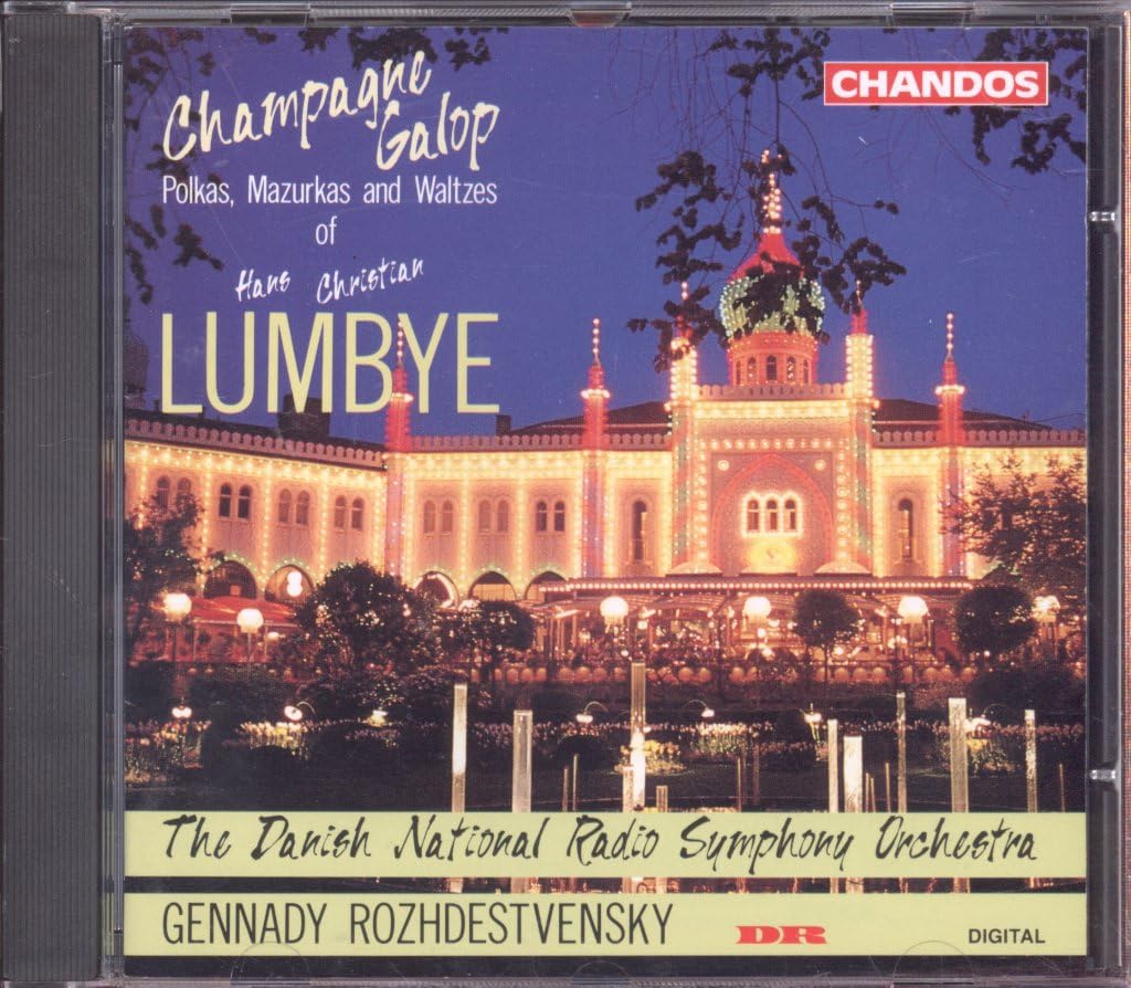Selected Polkas Mazurkas Marches & Waltzes [Audio CD] Lumbye; Rozhdestvensky and Danish National Symhpony