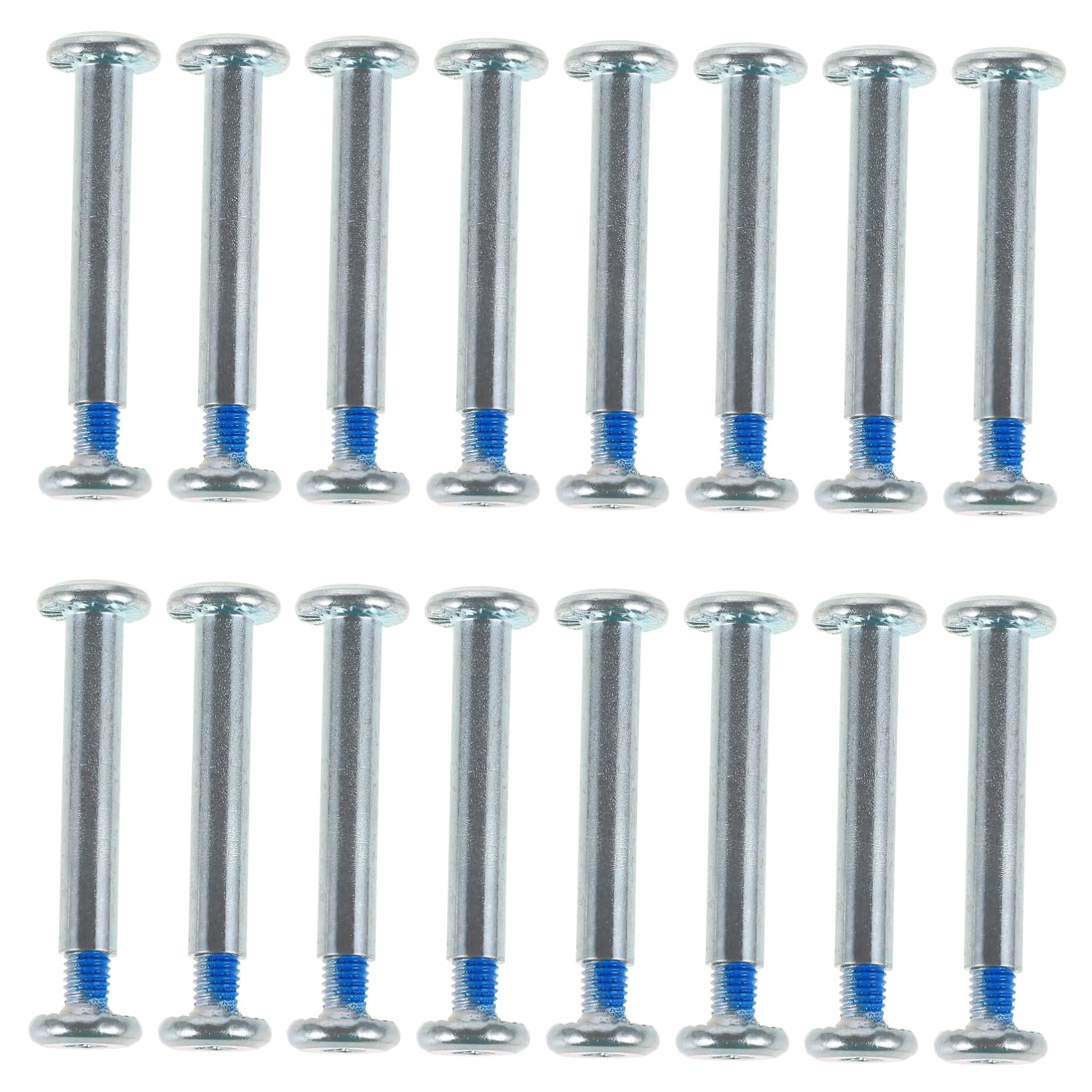 HANABASS Vis pour Pièces de Patin en Acier Inoxydable 20pcs, Vis D'essieu de Patin à Roulettes, Design Raisonnable et Utilisation Conviviale pour Roller Ligne