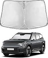Vista 204 de EcoNour Parasol para Subaru Crosstrek 2013-2015 2016 2017, visera solar para parabrisas delantero y ventana, bloqueador de calor UV y protector