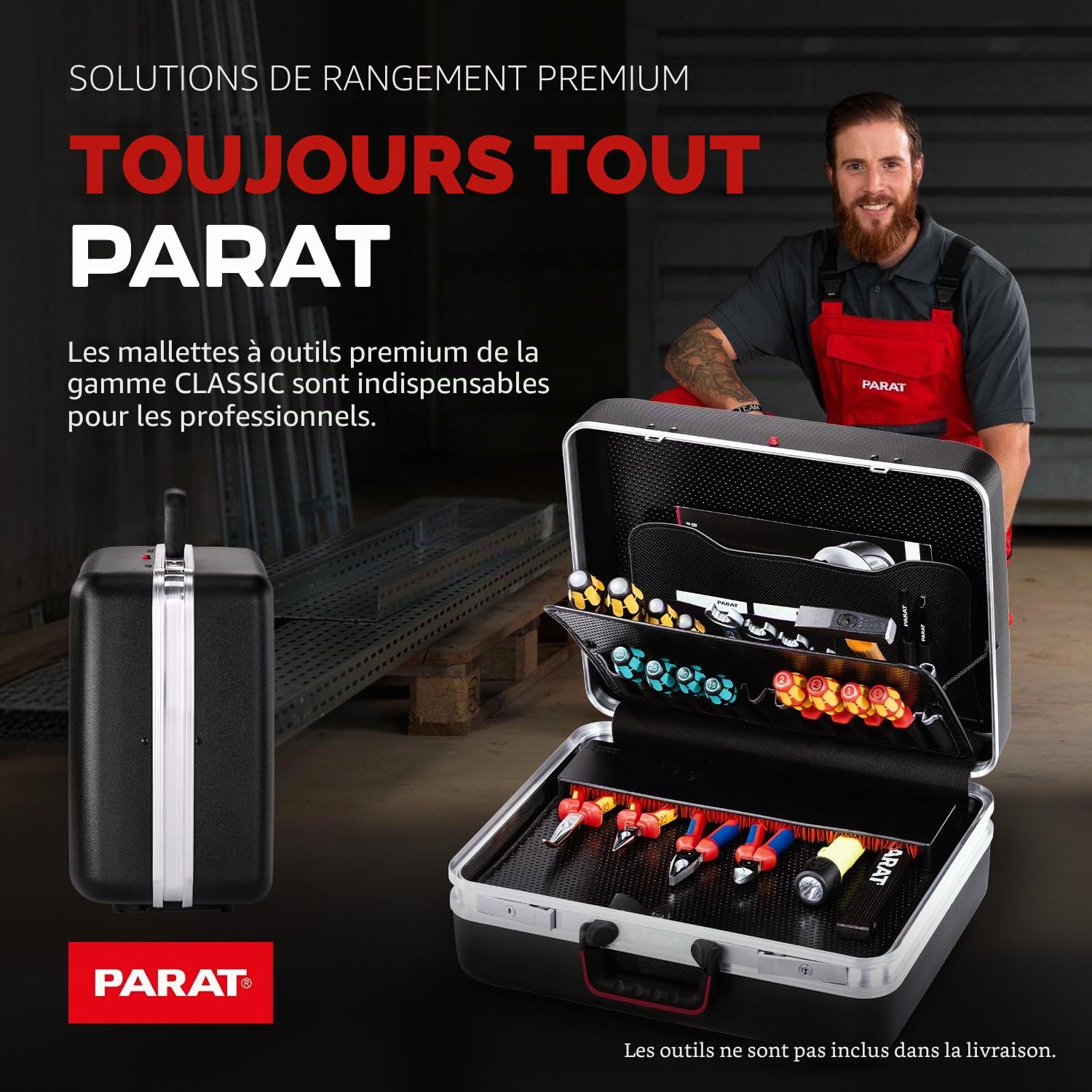 Mallette à outils Parat Limited Edition (taille XL / sac à outils sans contenu, noir) 1945010001