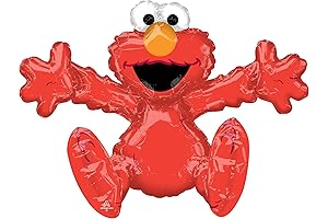 Party Decoration Anagram/MD 26" Elmo Balloons for 2nd Birthday