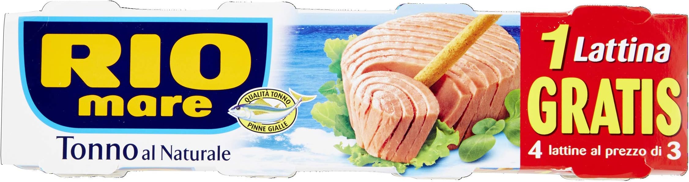 Rio Mare Tuna Fillets In Water 4X80 G