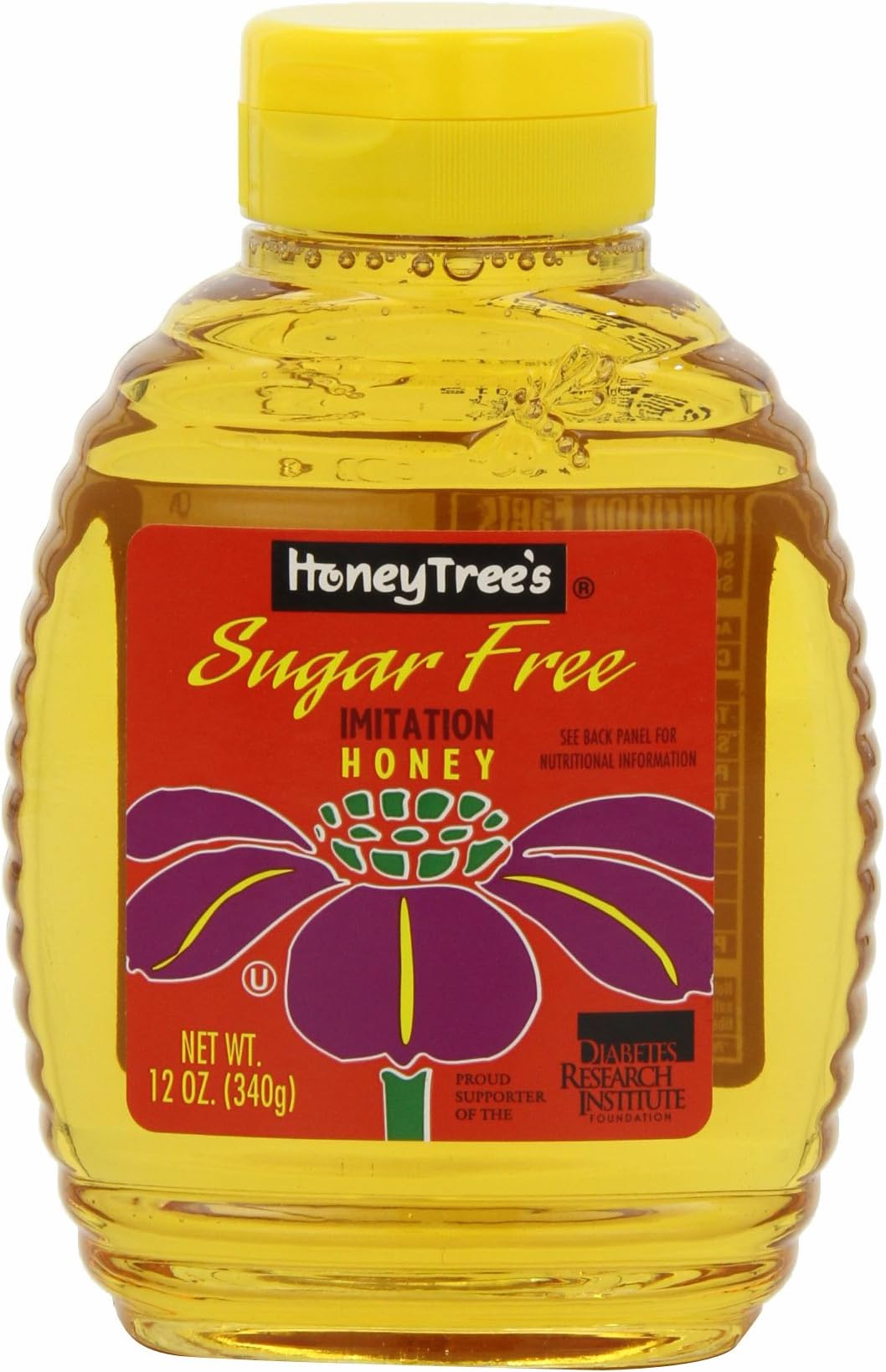 HoneyTree's Imitation Honey, Sugar Free, 12-Ounce Bottles (Pack of 12)