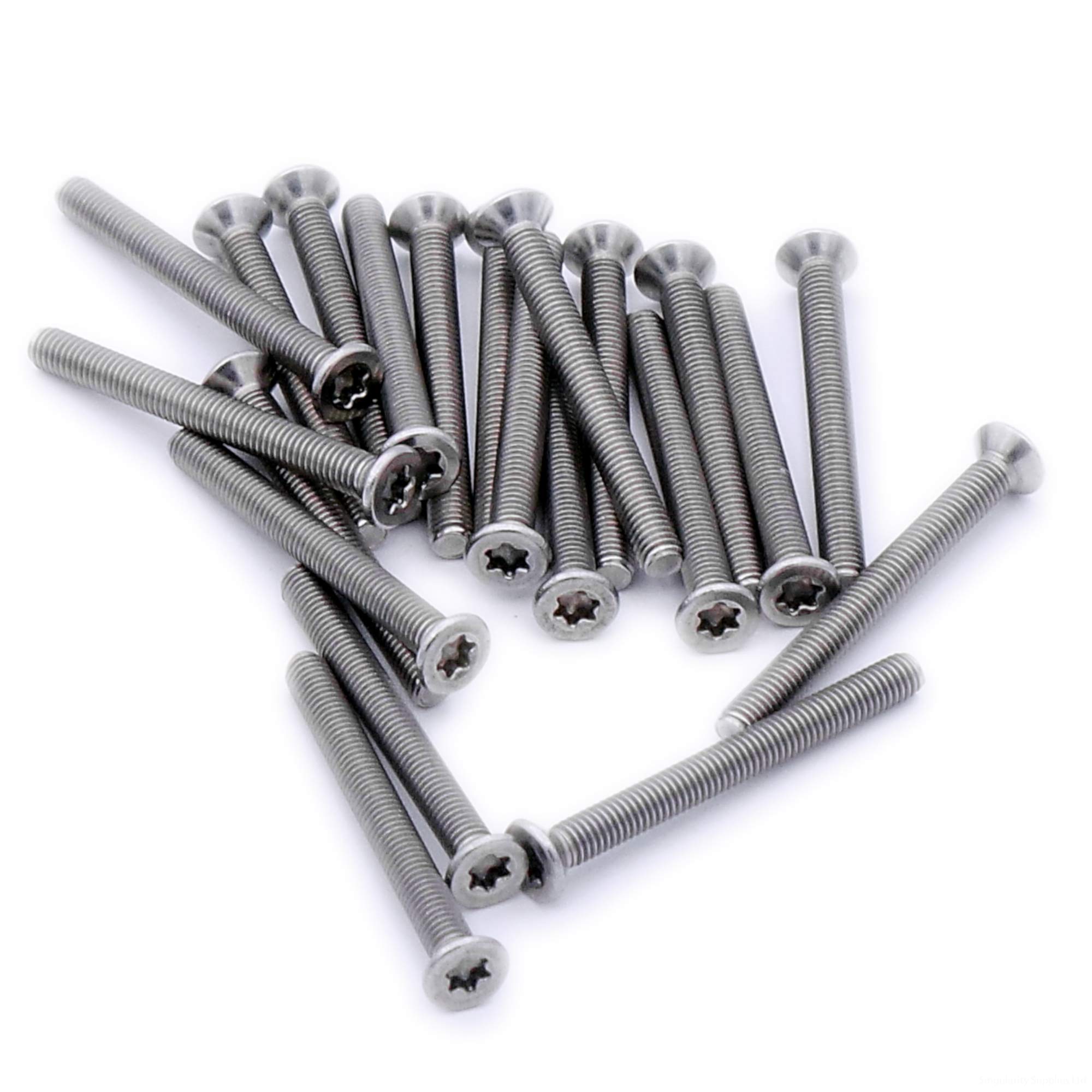 Singularity Supplies M4 (4Mm X 5Mm) Tx Socket Countersunk Machine Screw (Bolt) - Stainless Steel (A2) (Pack Of 20)