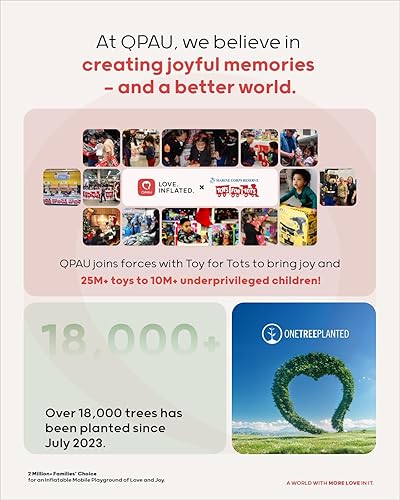 Miniatura 8 de QPAU Tubo inflable doble para río, 2 personas con capacidad de 660 libras, resistente a pinchazos de 93 pulgadas, flotador de río resistente, balsa