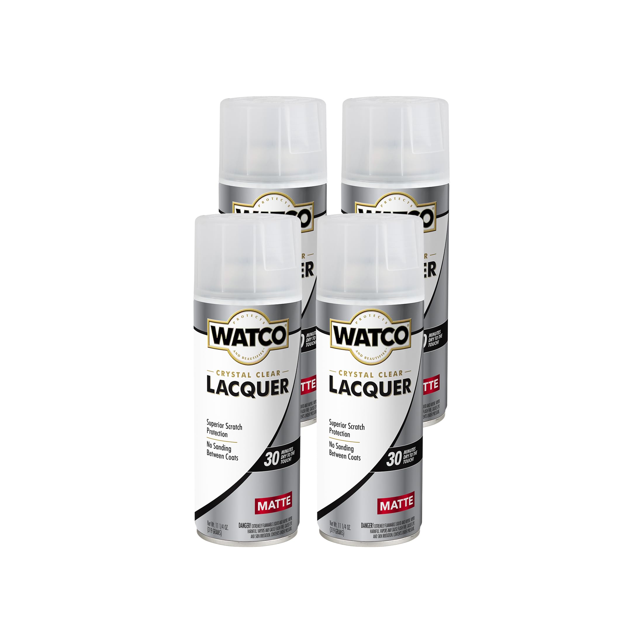 Watco Gloss Clear Lacquer - Durable Wood Finish -2