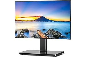 Rfiver Universal Swivel 48 Inch Wide TV Stand