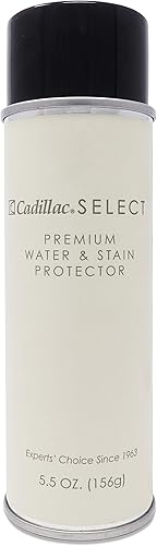 Cadillac Select Premium - spray repelente al agua y protector antimanchas impermeable para usar en gamuza, piel y nobuck