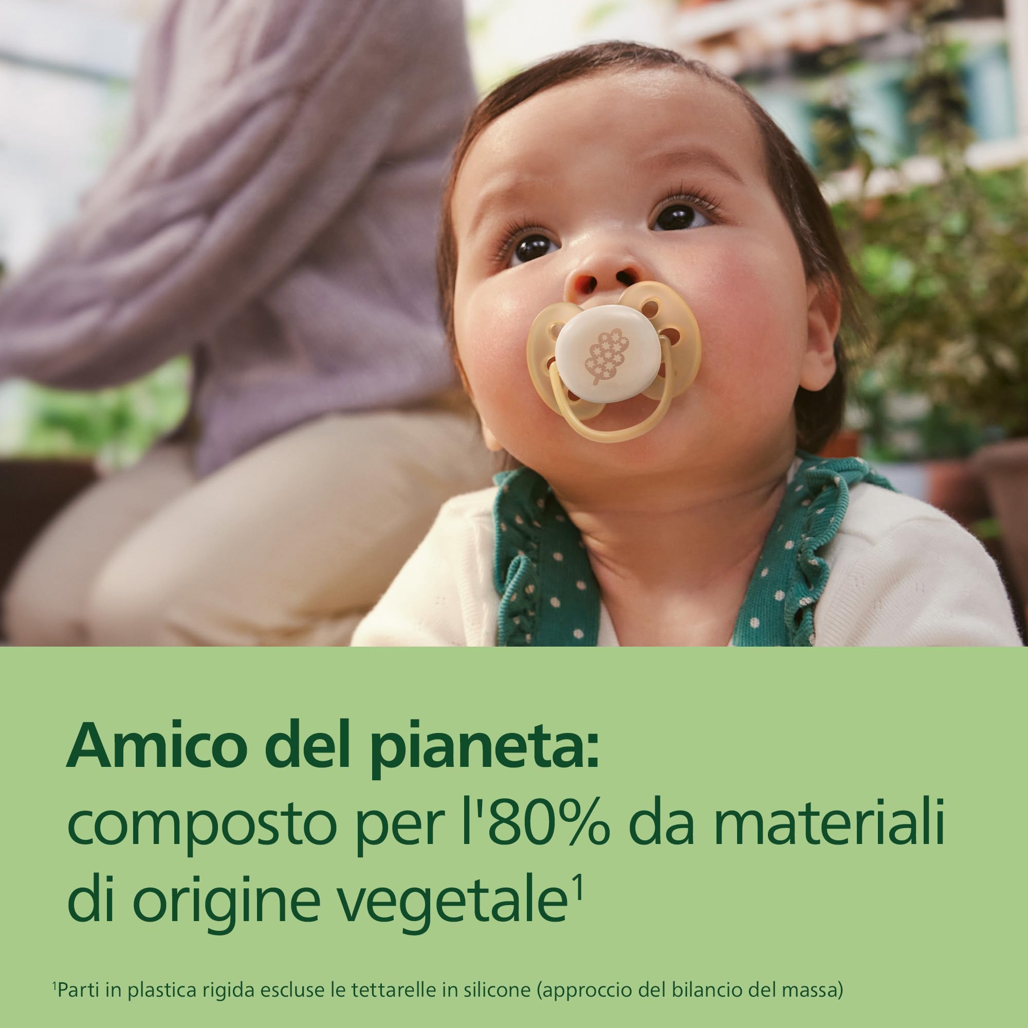 Philips Avent Ciucci Ultra Soft Nighttime Design ortodontico 6-18 mesi illuminano al buio silicone no BPA 4 pezzi