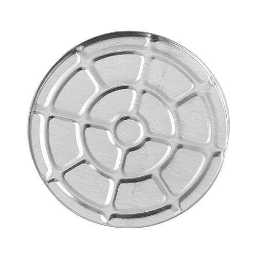 30Pcs Empty Metal Stickers for Eyeshadow Blush Magnetic Makeup Palette Set Adhesive Tins Metal Pans Lipstick Powder Highlighter Palette Sticker Round (aluminum pan) 55mm(Round (Aluminum Pan),55mm)