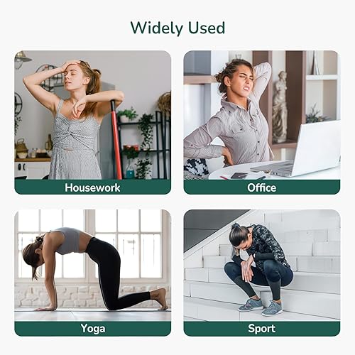 Miniatura 8 de Varilla de masaje de bambú - Rodillo para moldear el cuerpo, herramienta de masaje Guasha para relajar los músculos