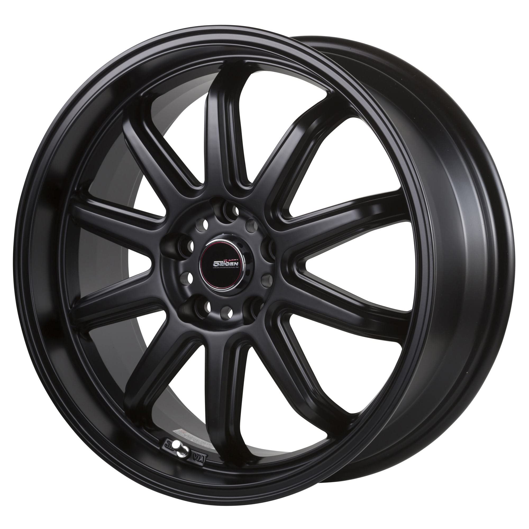 Amazon.co.jp: 5ZIGEN FIREBALL RR アルミホイール 1本 18inch×7.5J +