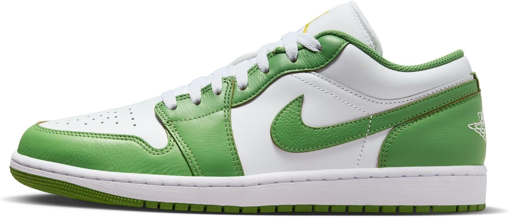 Jordan Men's 1 Low SE White/Chlorophyll-Lightening (HF4823 100) - 8