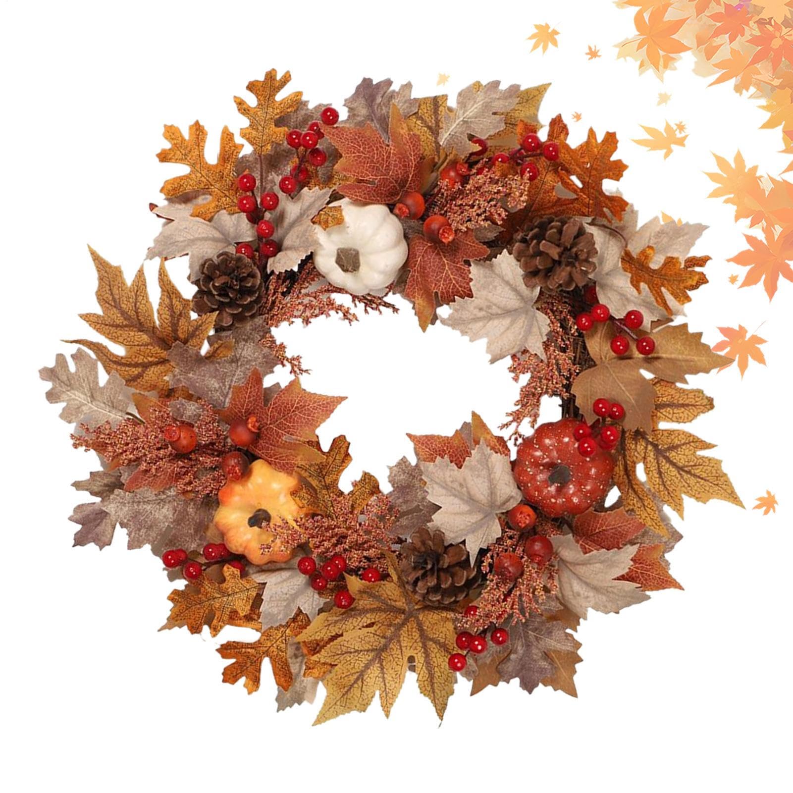 Herbstkranz Türkranz Für Thanksgiving