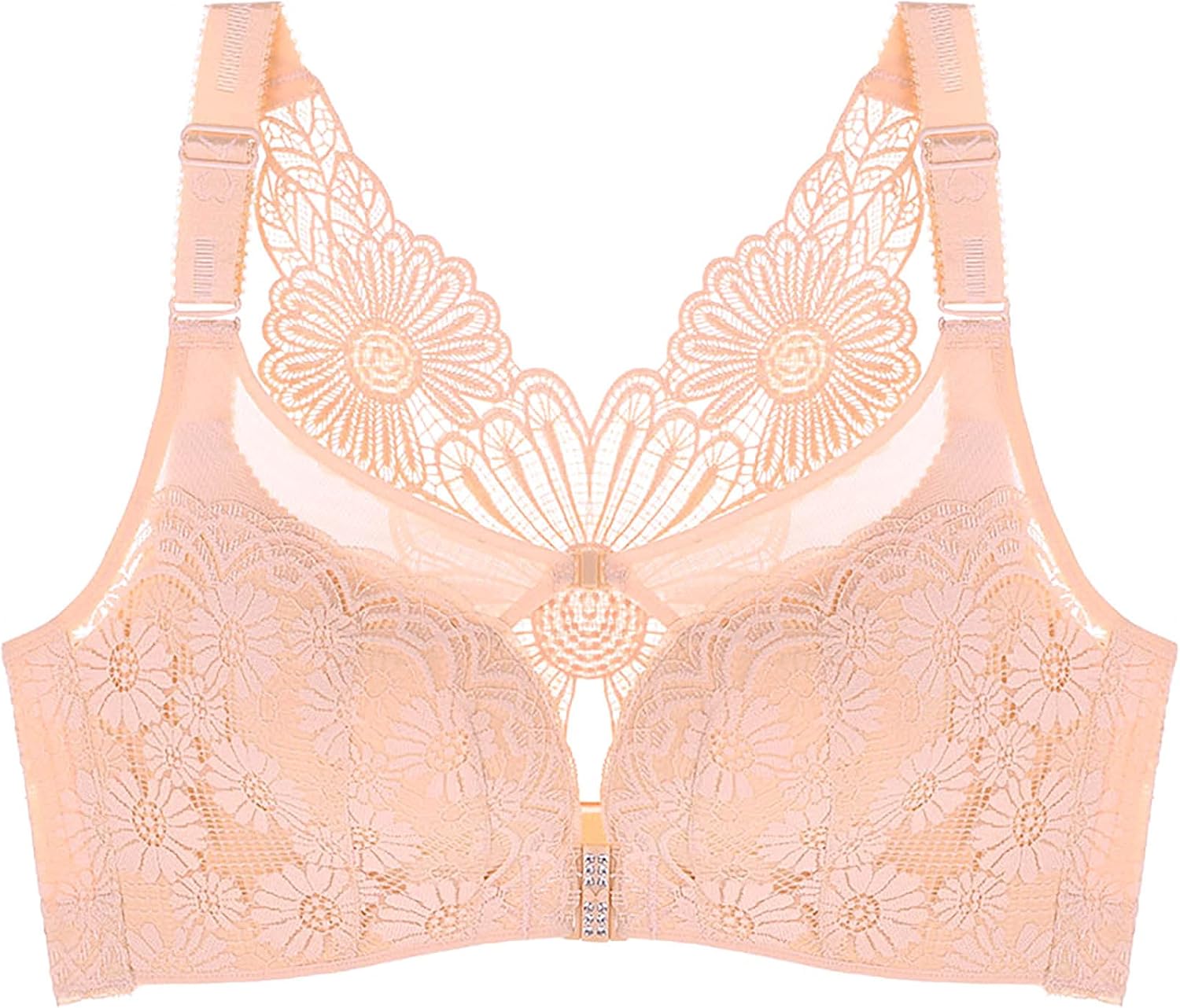 Hirolan BH Grosse GröSsen ExtraElastischer Formender HaltungsLiftBH FüR Damen Mit