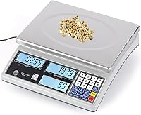 Vista 7 de Bonvoisin Báscula digital industrial para piezas y monedas (10kg/22lb, 0.00 oz) - Báscula electrónica de conteo de inventario