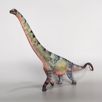 HAOLONGGOOD Alamosaurus Dinosaur Figure, 1:35 Scale, Ancient Prehistoric Animal Model,Without Base (Li Ying)