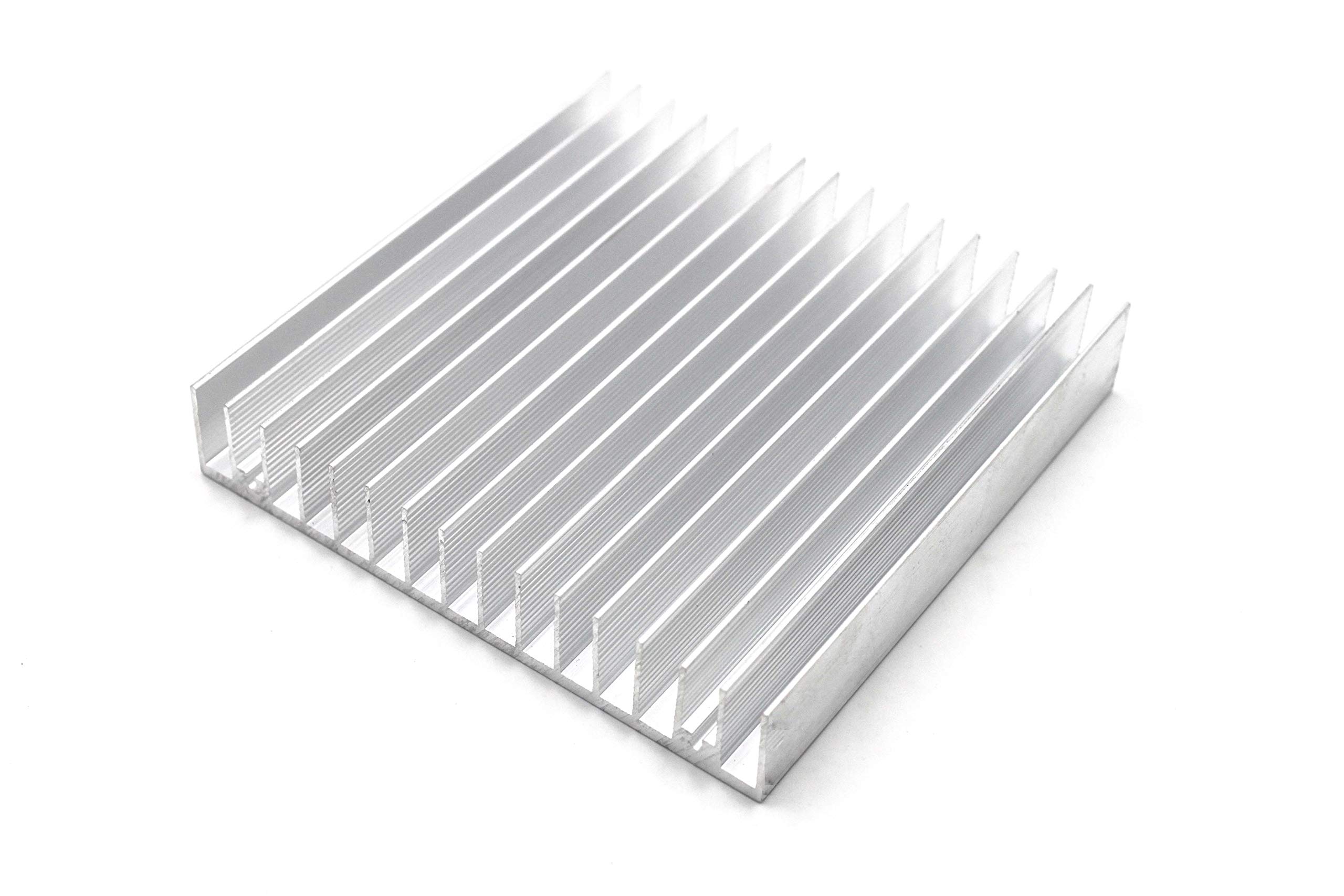 eivvia 100×100×18 1pcs Control System Components Aluminum Alloy Profile Heat Sink/Multimedia Equipment Aluminum Heat Sink