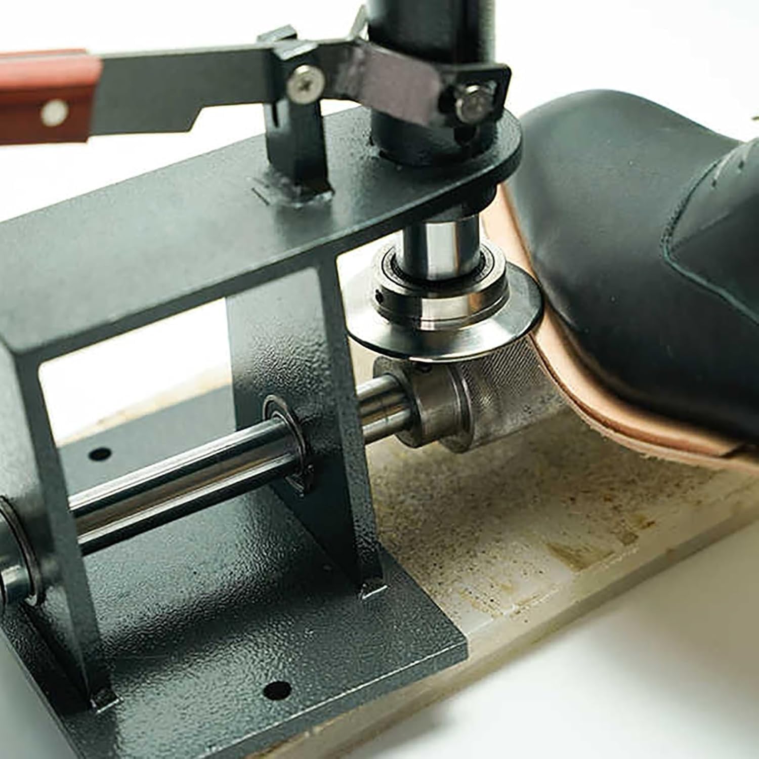 Machine d'étirement de chaussures, presse manuelle pour aplatir l'ourlet, outil de réparation
