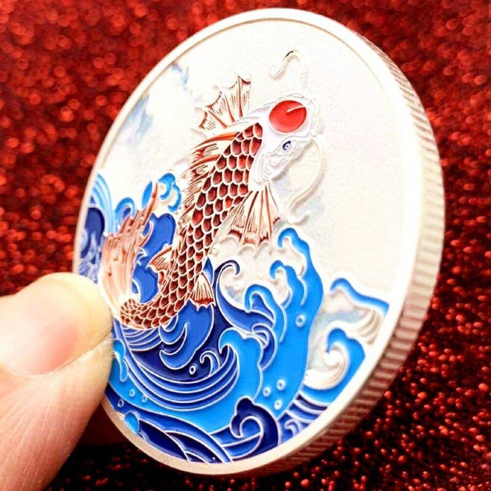 Sanfly Commemorative Coin Chinese Mascot Fish Collectible for Commemorative  Cryptocurrency Enthusiasts Gift Art Crafts Coin : Amazon.co.uk: Toys & Games
