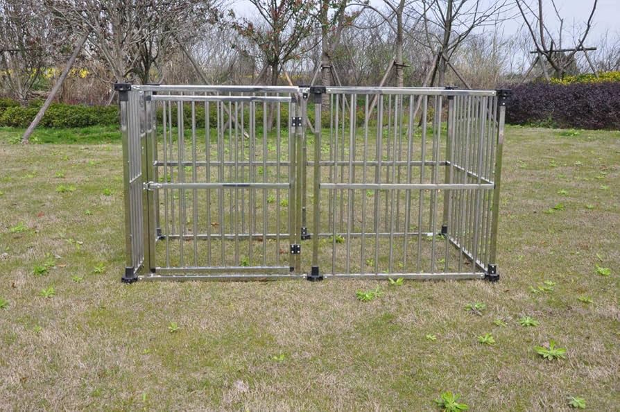 Amazon | ステンレス製 ドッグハウス マルチサークルハウス DFS-C1